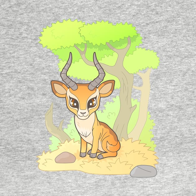 cute antelope by YMFargon